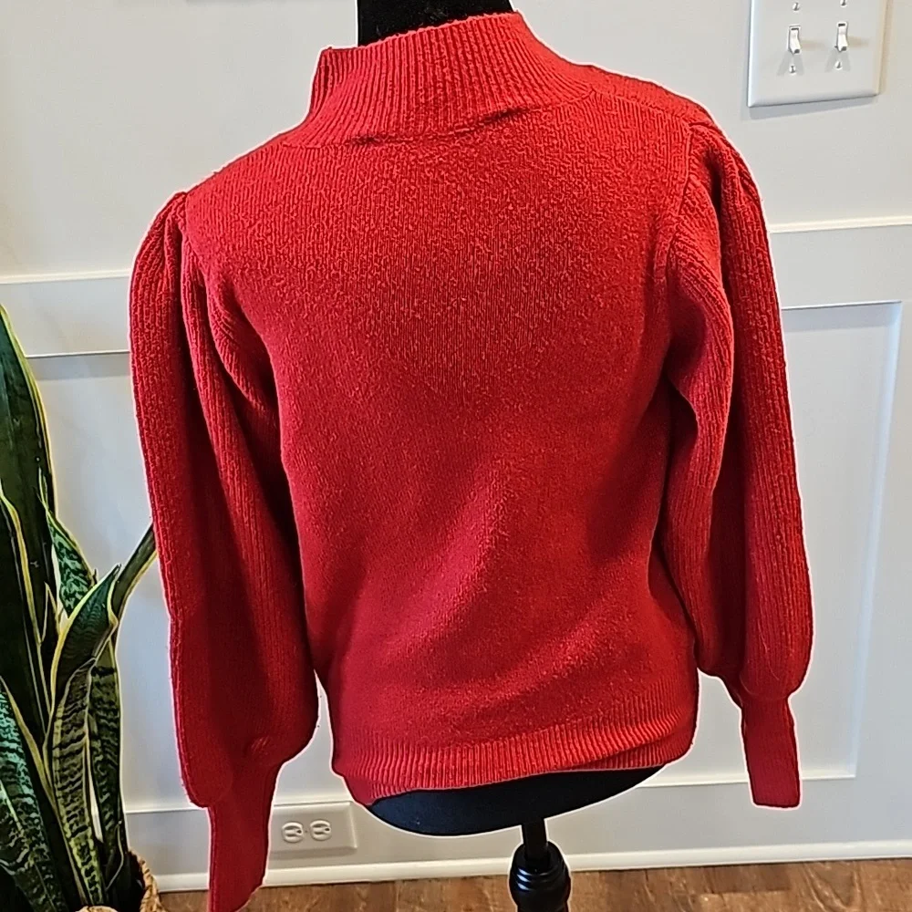French connection balloon sleeve sweater - Picture 4 of 5